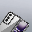 Чoхол до Oppo A80, Fusion Hybrid, прозорий / чорний