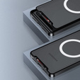 Захисний чохол для камери Samsung Galaxy S23, CamShield MagSafe, прозорий / чорний