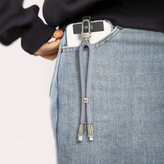 Адаптер HOCO - USB-C TYPE-C на Lightning, Black