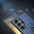 Чехол MagSafe для Samsung Galaxy S24 Ultra, Military Magnet, зелёный