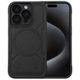 Чехол для iPhone 15 Pro Max, ERBORD Armor Mag, чёрный