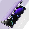 Чехол до Samsung Galaxy Z Fold3 5G, Clear View, фиолетовый