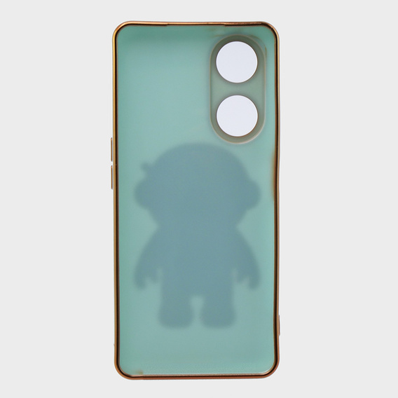 Чехол до Oppo A98 5G, Astronaut, зелёный