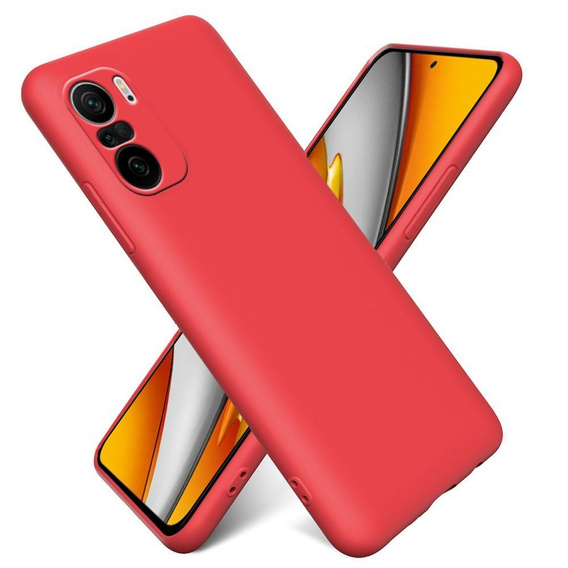 Чoхол до Xiaomi Mi 11i / POCO F3, Silicone Lite, червоний