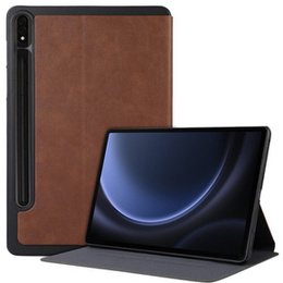 Чехол для Samsung Galaxy Tab S9 FE+ Plus, Smartcase с местом для стилуса, коричневый