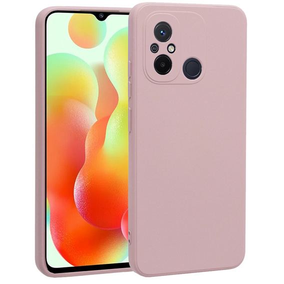 Чехол до Xiaomi Redmi 12C, Silicone Lite, розовый