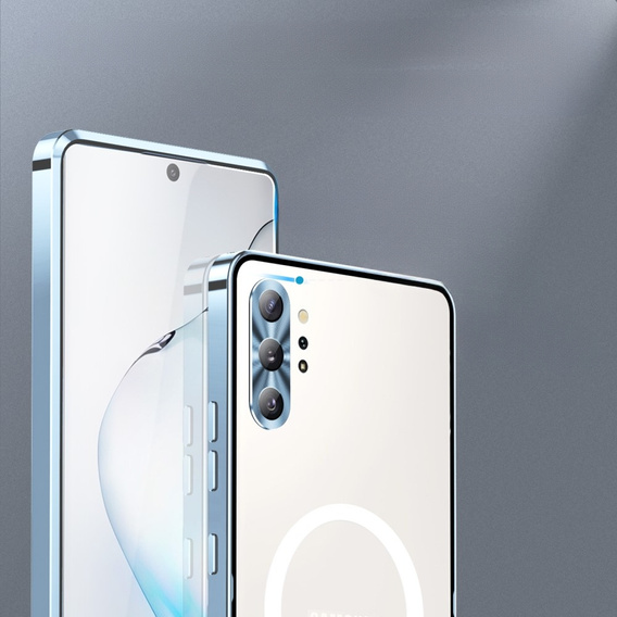 Захисний чохол для камери Samsung Galaxy Note 10+ Plus, CamShield MagSafe, прозорий / синій