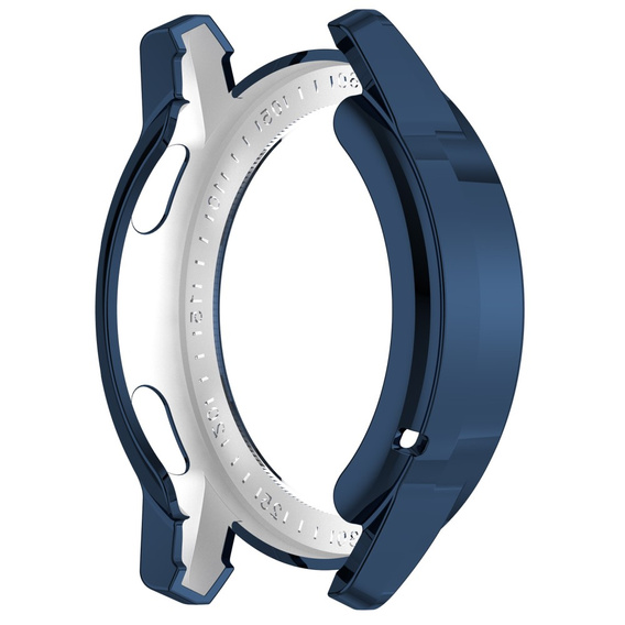 Чохол 2в1 з захисним екраном для Xiaomi Redmi Watch 3 Lite / Watch 3 Active, темно-синій