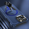 Чехол MagGuard для iPhone 15 Pro Max, MagSafe, синий