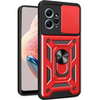 Чохол NOX Camera Slide Xiaomi Redmi Note 12 4G, CamShield Slide, червоний