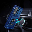 Чехол NOX Camera Slide Samsung Galaxy S23 FE, CamShield Slide, синий