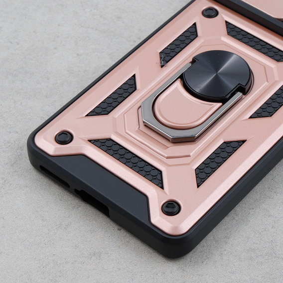 Чехол NOX Camera Slide Motorola Edge 40, CamShield Slide, розовый rose gold