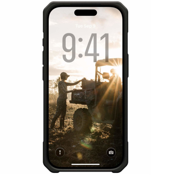 Чохол Urban Armor Gear для iPhone 17 Pro Max, Monarch Pro Kevlar MagSafe, вуглецеве волокно