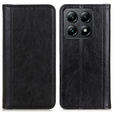 Чoхол до Xiaomi 14T, Wallet Litchi Leather, чорний