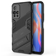 Чехол для Xiaomi Poco M4 Pro 5G / Note 11S 5G, Military kickstand, синий