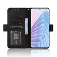 Откидной чехол для Xiaomi Redmi Note 14 4G, Card Slot, чёрный