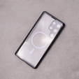Магнітний чохол Dual Glass MagSafe для Samsung Galaxy S23 Ultra, чорний