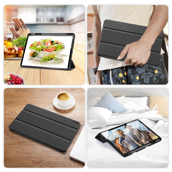 Чехол для Xiaomi Pad 6S Pro 12.4", Dux Ducis Domo, чёрный