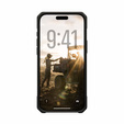 Чохол Urban Armor Gear для iPhone 17 Pro Max, Monarch Pro Kevlar MagSafe, кевларовий елемент зелений