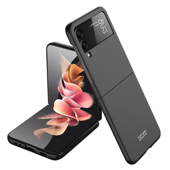Чехол GKK PC Case до Samsung Galaxy Z Flip3 5G, Black