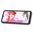 Чехол до Samsung Galaxy M34, Kickstand Ring, чёрный