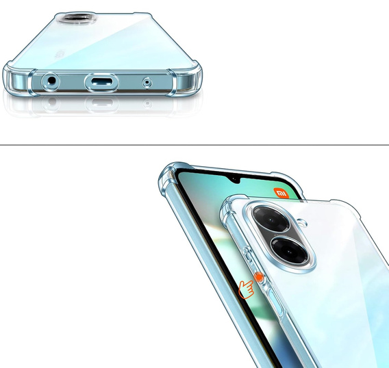Чехол до Xiaomi Redmi A5, Dropproof, прозрачный