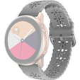 Силиконовый ремешок 22mm Soft Hollowed-out, Grey