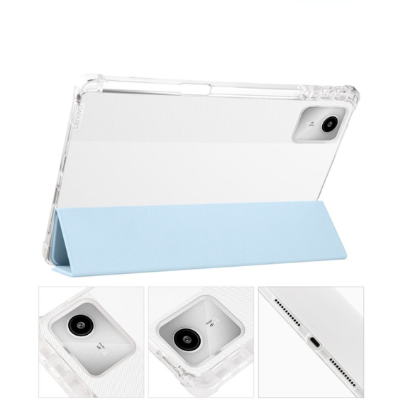 Чехол для Lenovo Tab M11, Smartcase Hybrid, с местом для стилуса, синий