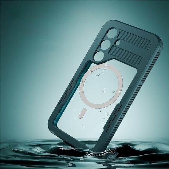Водонепроникний чохол для Samsung Galaxy S24, Redpepper, для MagSafe, м'яти