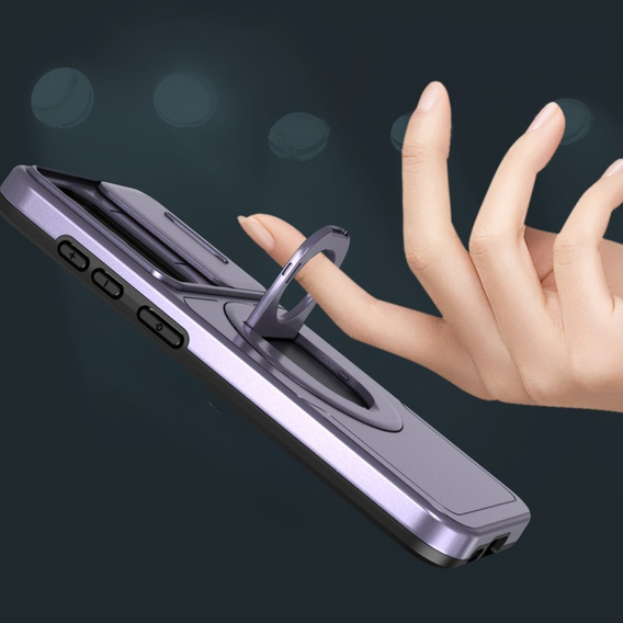 Броньований чохол для Samsung Galaxy A54 CamShield Magnet, фіолетовий