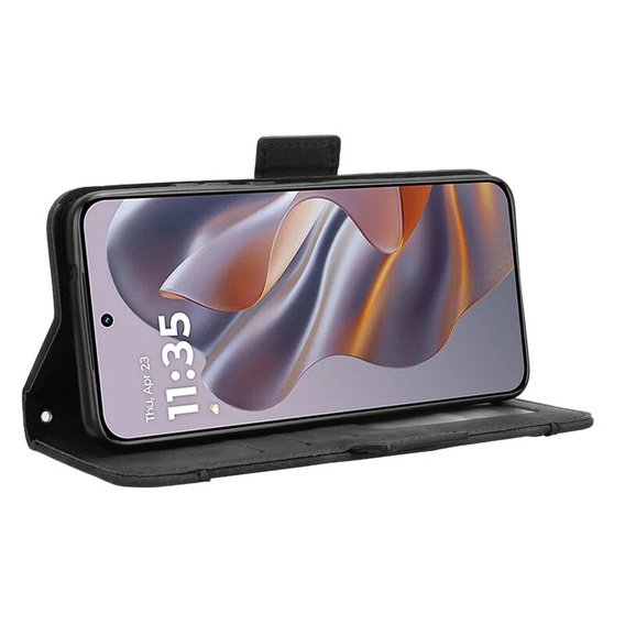 Откидной чехол для Motorola Edge 50 Neo / Motorola ThinkPhone 25, Card Slot, чёрный