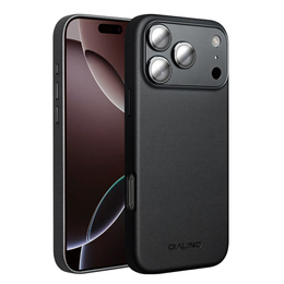 Чехол QIALINO для iPhone 17 Pro, для MagSafe, с защитой камеры, черный