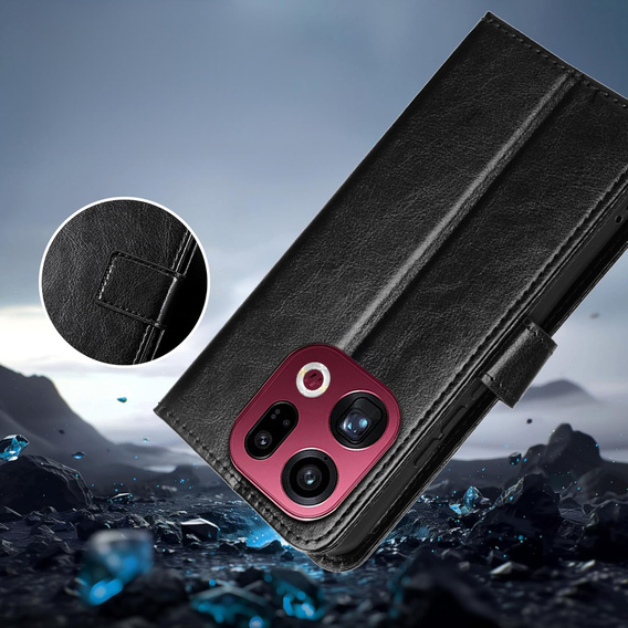 Чохол з клапаном Crazy Horse Wallet для Oppo Find X9