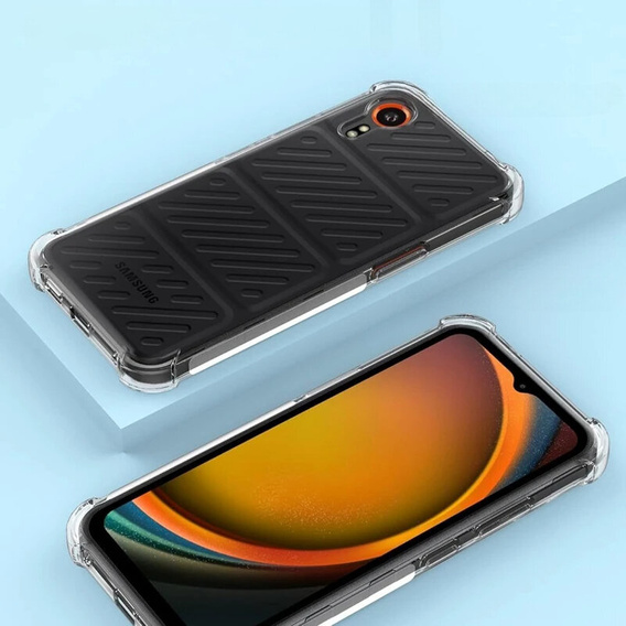 Чехол до Samsung Galaxy Xcover 7, Dropproof, прозрачный