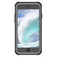 Чoхол Shockproof до iPhone 6/6S/7/8/SE 2020/SE 2022, із захисним екраном, чорний
