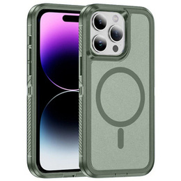 Чохол з рамкою для iPhone 14 Pro Max, для MagSafe, зелений