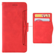 Футляр з клапаном для T Phone 3 5G, Card Slot, червоний