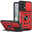 Чехол NOX Camera Slide Motorola Moto E14, CamShield Slide, красный