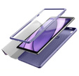 Чехол до Samsung Galaxy Tab A7, Suritch Full Body Basic Marble, фиолетовый