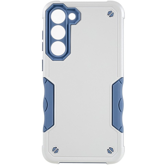Бронированный чехол для Samsung Galaxy S23 Plus, Dual-Layer, белый