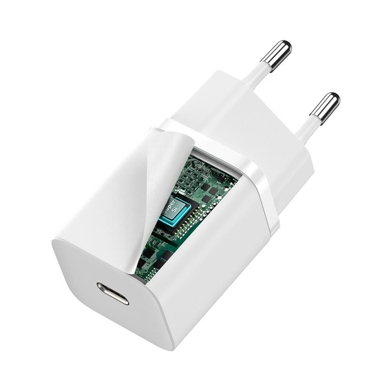 Сетевое зарядное устройство Baseus Super Si PD 30 Вт, 1× USB-C для смартфонов