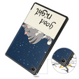 Чехол для Lenovo Tab M10 Plus 10.6 Gen 3 TB-125F TB-128F, Smartcase, sleeping cat