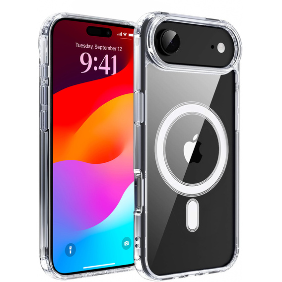 Чехол для iPhone Air, для MagSafe, прозрачный