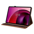 Чехол для Lenovo Tab M11, Butterfly, коричневый