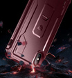 Бронированный чехол для iPhone XS Max, Dexnor Full Body, красный