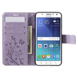 Чохол-книжка для Samsung Galaxy J5 2016, Butterfly, фіолетовий