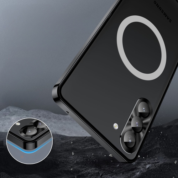 Защитный чехол для камеры Samsung Galaxy S23 Plus, CamShield MagSafe, прозрачный / черный