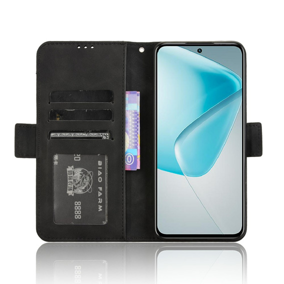 Откидной чехол для Infinix Hot 50 Pro+ 4G, Card Slot, чёрный