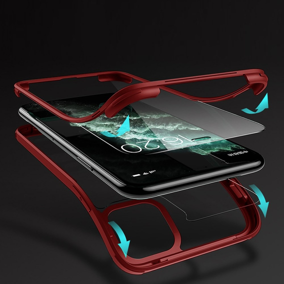 Чехол до iPhone 11 Pro, ERBORD Guardian, красный