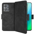 Футляр з клапаном для Motorola Edge 40 Neo, Card Slot, чорний